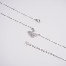 Dây chuyền LAMY  Crystal Swan Necklace CDE6393SV