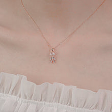 Dây chuyền LAMY Crystal Teddy Bear Children Rose Gold 6391RG