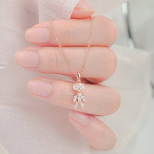 Dây chuyền LAMY Crystal Teddy Bear Children Rose Gold 6391RG