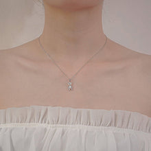 Dây chuyền LAMY Crystal Teddy Bear Children Silver Women's Necklace CDE6391SV