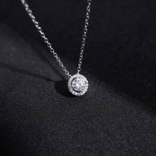 Dây chuyền kim cương Moissanite được chứng nhận GRA CDEDN004