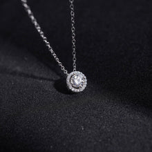 Dây chuyền kim cương Moissanite được chứng nhận GRA CDEDN004