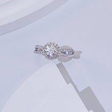 Nhẫn kim cương Moissanite 6mm được chứng nhận GRA CDEDR018 - Sản phẩm được chứng nhận chính hãng