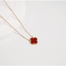 Dây chuyền LAMY Four Lucky Leaves Necklace Green 6403RD