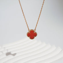 Dây chuyền LAMY Four Lucky Leaves Necklace Green 6403RD