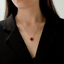 Dây chuyền LAMY Four Lucky Leaves Necklace Green 6403RD