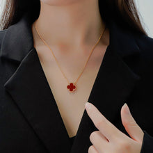 Dây chuyền LAMY Four Lucky Leaves Necklace Green 6403RD