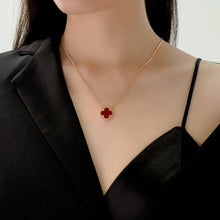 Dây chuyền LAMY Four Lucky Leaves Necklace Green 6403RD