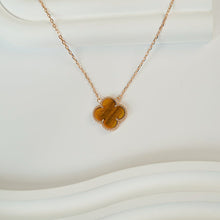 Dây chuyền LAMY Four Lucky Leaves Necklace Green 6403BR