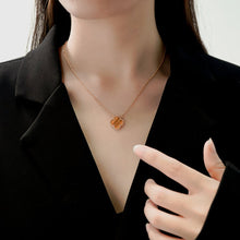 Dây chuyền LAMY Four Lucky Leaves Necklace Green 6403BR