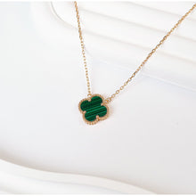 Dây chuyền LAMY Four Lucky Leaves Necklace Green 6403GR
