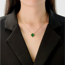 Dây chuyền LAMY Four Lucky Leaves Necklace Green 6403GR