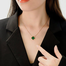 Dây chuyền LAMY Four Lucky Leaves Necklace Green 6403GR