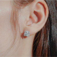 Hoa tai kim cương Moissanite được chứng nhận GRA CDEDE001