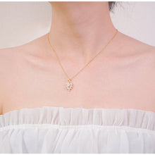 Dây chuyền LAMY Flower Key Necklace Gold CDE6384GG