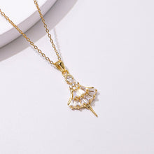 Dây chuyền LAMY Ballerina Princess Pendant Gold Necklace CDE6398GG
