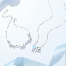 Bộ trang sức LAMY nơ Silver Crystal Bow CDE6325BE & CDE2255BE