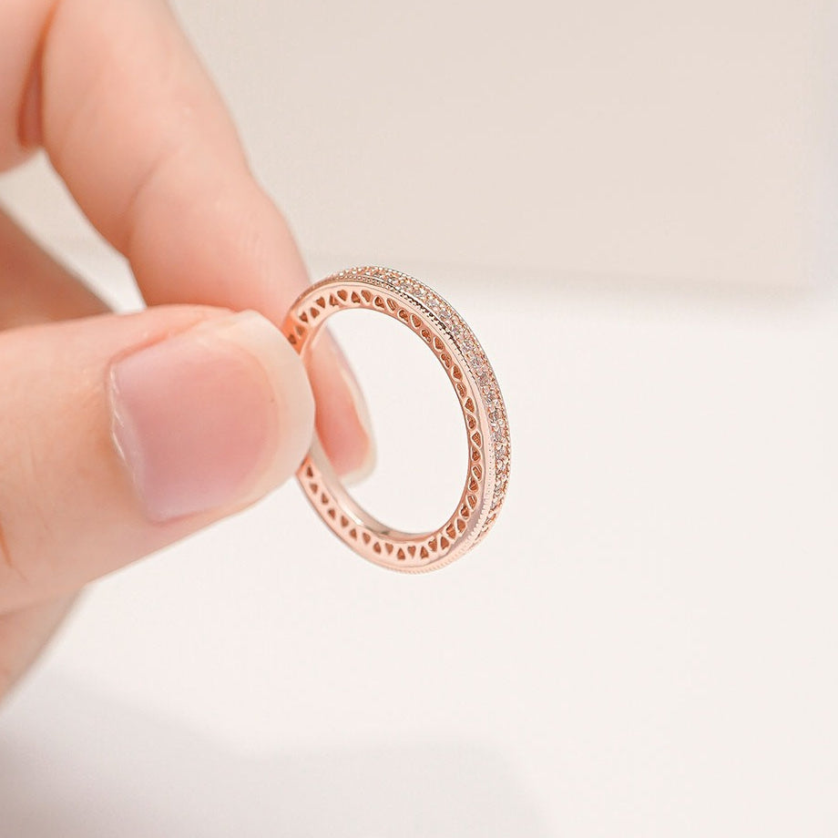 Forever Moment Ring Rose Gold - 8051RG