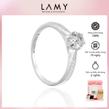 Nhẫn bạc nữ LAMY Radiant Ring Silver CDE8187SV - Nhẫn bạc ta cao cấp