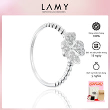 Nhẫn bạc nữ LAMY Four Leaf Silver Ring CDE8258
