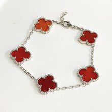 Vòng tay LAMY Five Four Leaf Clovers Bracelet Silver CDE2026RG.BL