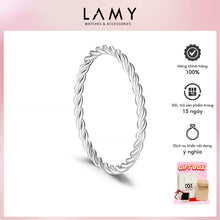 Nhẫn bạc nữ LAMY  Elegant Classic Ring Silver CDE8328 - Nhẫn bạc ta cao cấp