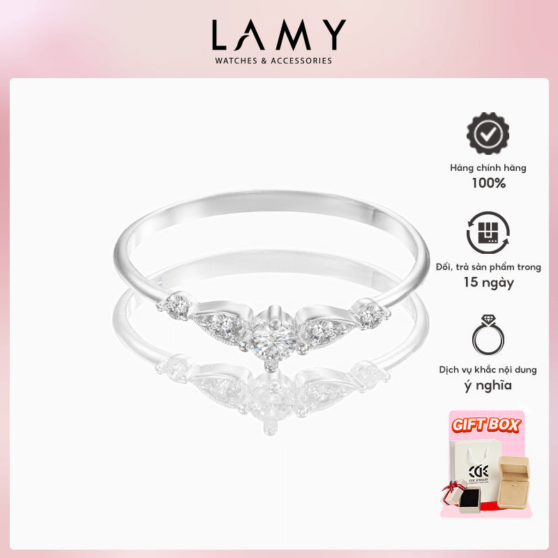 Nhẫn Bạc Nữ S925 Lamy Sparkling Ring 8096 - Nhẫn bạc ta cao cấp