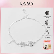 Vòng tay bạc nữ LAMY Star Bracelet Silver CDE2188