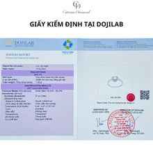 Nhẫn kim cương Moissanite LAMY Sweet Heart 4.5 ly kiểm định GRA CDEDR039 - Hàng chính hãng đã kiểm định