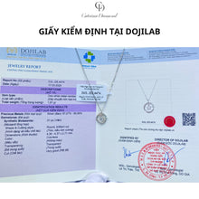 Dây chuyền kim cương Moissanite LAMY Moonlight Wish 4.25 ly kiểm định GRA CDEDN007 - Hàng chính hãng đã kiểm định