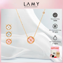 Dây chuyền LAMY Four Leaves Necklace Silver CDE6449PI