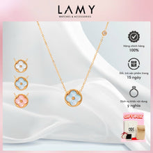 Dây chuyền LAMY Four Leaves Necklace Silver CDE6449PI