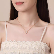 Dây chuyền LAMY Four Leaves Necklace Silver CDE6450WH