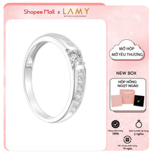 Nhẫn bạc nam nữ LAMY Gemstone Couple Ring Silver 8237 - Nhẫn bạc ta cao cấp
