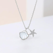 Dây chuyền LAMY Starfish & Seashell Pendant Necklace Silver CDE6414SV