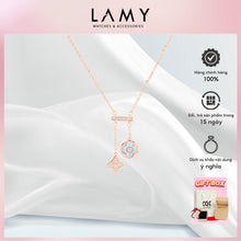 Dây chuyền nữ LAMY Lucky Double Floral Necklace Silver CDE6426RG