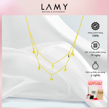 Dây chuyền nữ LAMY Double Layer Star Pendant Necklace Gold 6416GG