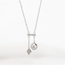 Dây chuyền nữ LAMY Lucky Double Floral Necklace Silver CDE6426RG
