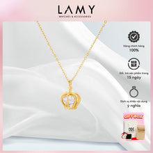 Dây chuyền LAMY Elegant Crown Necklace Silver CDE6445GG
