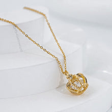 Dây chuyền LAMY Elegant Crown Necklace Silver CDE6445GG