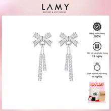 Khuyên tai LAMY Elegant Bow women's earrings CDE3175SV