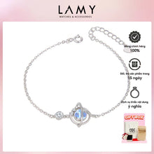 Vòng tay đá mặt trăng CDE Planet Moonstone Bạc CDE2226SV