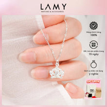 Dây chuyền LAMY Elegant Crown Pendant Necklace Silver CDE6302