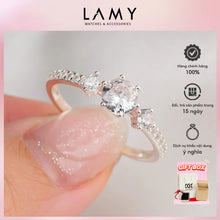 Nhẫn bạc nữ LAMY Elegance Ring CDE8255 - Nhẫn bạc ta