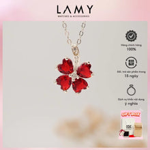 Dây chuyền bạc LAMY Sparkling Love Red Necklace Silver CDE6132RD
