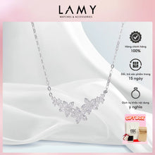 Dây chuyền bạc LAMY Five Small Flowers Silver Necklace 6231SV - Dây chuyền nữ bạc S925