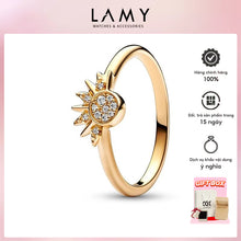 Nhẫn nữ CDE Celestial Sparkling Sun Gold Ring CDE8372GG - Nhẫn bạc S925 cao cấp