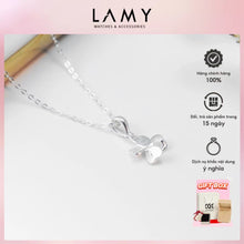 Dây chuyền bạc LAMY Lucky Four Leaf Flowers Silver Necklace CDE6251
