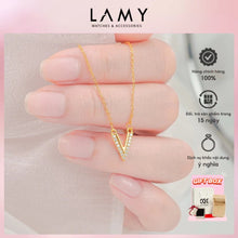 Dây chuyền LAMY Luxury V Shaped Pendant Rose Gold Women's Necklace CDE6390RG