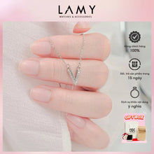 Dây chuyền LAMY V Shaped Pendant Gold Women's Necklace CDE6390GG